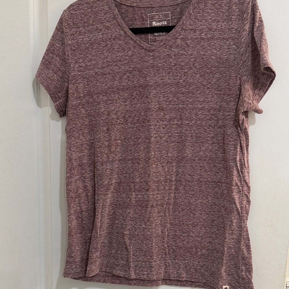 Roots Women's Short Sleeve Heathered Top